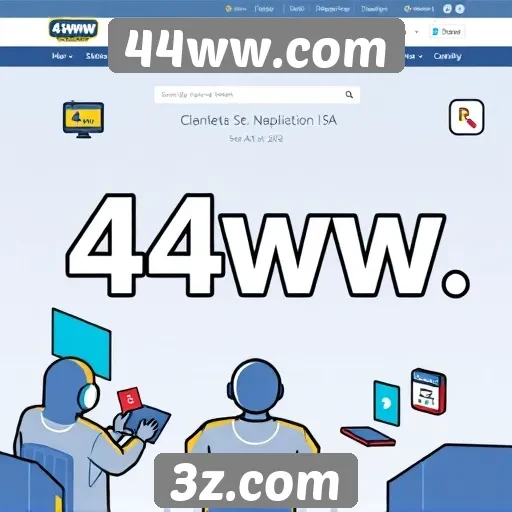 Histórico de crescimento do site 44ww.com até 2025