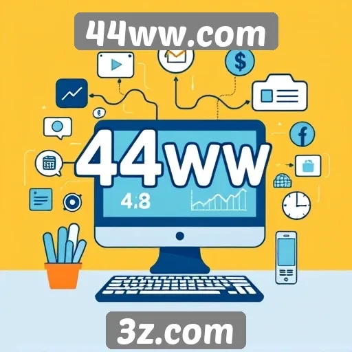 Estratégias de marketing do 44ww.com
